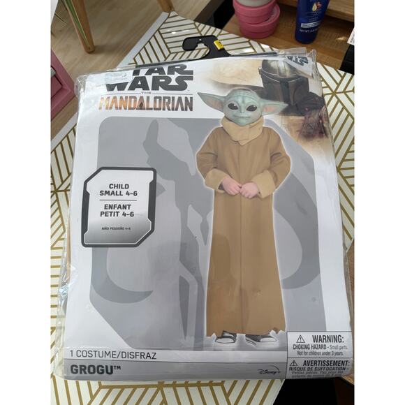 Star Wars Mandalorian The Child Grogu Costume | Size Child 4-6 - Picture 1 of 6